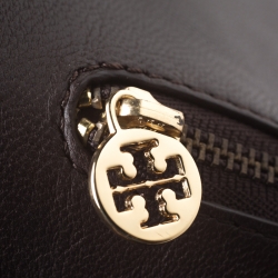 مملوكة مسبقًا Tory Burch Yellow Croc Embossed Patent Leather Clutch Bag