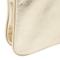 مملوكة مسبقًا Tory Burch Robinson Gold Mini Chain Strap Bag