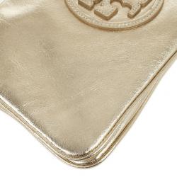 مملوكة مسبقًا Tory Burch Robinson Gold Mini Chain Strap Bag