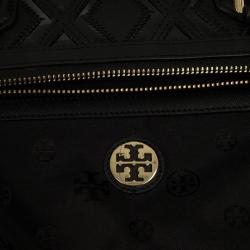 Pre Owned Tory Burch Robinson Patchwork Double Zip Tote 