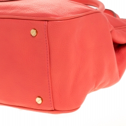 مملوكة مسبقًا حقيبة توري برش أماندا جلد برتقالي بسحاب مزدوج