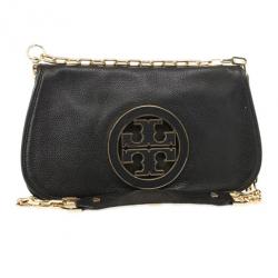 مملوكة مسبقًا Tory Burch Amanda Logo Clutch