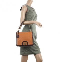 مملوكة مسبقًا Tory Burch Brown Bond Shoulder Bag