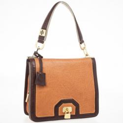 مملوكة مسبقًا Tory Burch Brown Bond Shoulder Bag