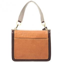 مملوكة مسبقًا Tory Burch Brown Bond Shoulder Bag