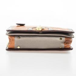 مملوكة مسبقًا Tory Burch Brown Bond Shoulder Bag