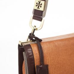 مملوكة مسبقًا Tory Burch Brown Bond Shoulder Bag