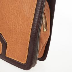 مملوكة مسبقًا Tory Burch Brown Bond Shoulder Bag