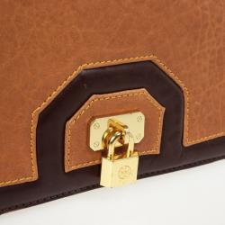مملوكة مسبقًا Tory Burch Brown Bond Shoulder Bag