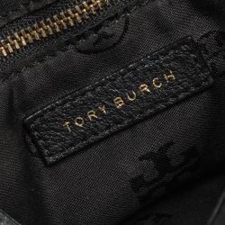 مملوكة مسبقًا Tory Burch Black Leather Marion Flap Crossbody Bag