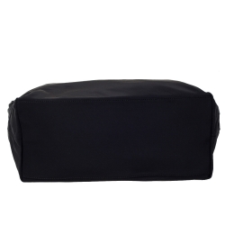 مملوكة مسبقًا حقيبة يد توري برش شوبر جلد ونايلون سوداء