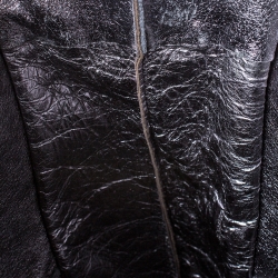 مملوكة مسبقًا حقيبة يد توري برش صوف وجلد جلد ثلاثية اللون