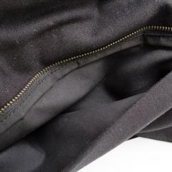 مملوكة مسبقًا Tory Burch Black Patent Crinkle Bombe Reva Clutch