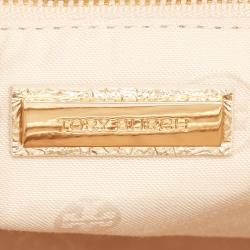 مملوكة مسبقًا Tory Burch Gold Leather Fleming Shoulder Bag
