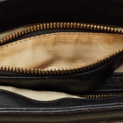 Tory Burch Black Leather Amanda Flap Backpack