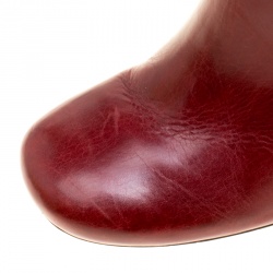 مملوكة مسبقًا بوت لمنتصف الساق توري برش أليسيا لونين كعب مربع مقاس 39