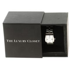 Pre Owned Tudor White Stainless Steel Archeo 30200 Women's Wristwatch 22 mm
