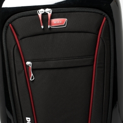 Pre Owned Tumi Black/Red Nylon Hardcase Ducati Evoluzione International Carry On Luggage