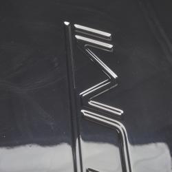 Pre Owned Tumi Black/Red Nylon Hardcase Ducati Evoluzione International Carry On Luggage