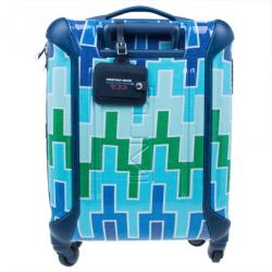 Tumi for Jonathan Adler Blue Printed Trolley
