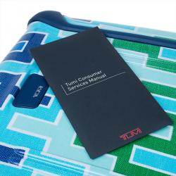 Tumi for Jonathan Adler Blue Printed Trolley