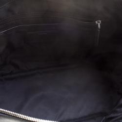 Pre Owned Tumi Black Leather Villa Nivelle Business Satchel