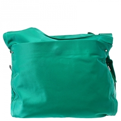 Pre Owned Tumi Green Nylon Sumatra Crossbody Bag