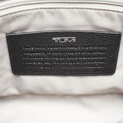 Pre Owned TUMI Black Leather Stanton Backpack