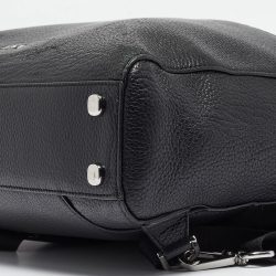 Pre Owned TUMI Black Leather Stanton Backpack