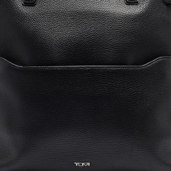 Pre Owned TUMI Black Leather Stanton Backpack
