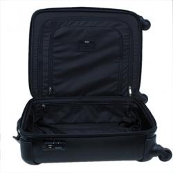 Pre Owned Tumi Black Tegra-Lite Carry-On Trolley