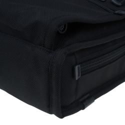 Pre Owned Tumi Black Alpha T-Pass Expandable Laptop Briefcase