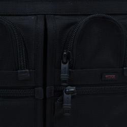 Pre Owned Tumi Black Alpha T-Pass Expandable Laptop Briefcase