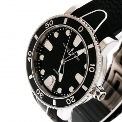 Ulysse Nardin Black Stainless Steel Diver 8103-101 Women's Wristwatch 37 mm