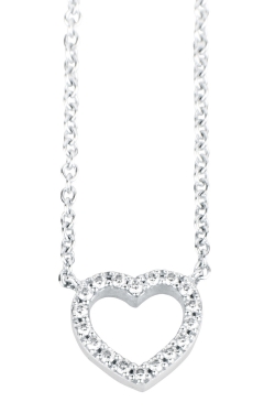 Tiffany metro on sale heart necklace