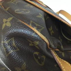 Pre Owned Louis Vuitton Monogram Canvas Saumur 30 Bag