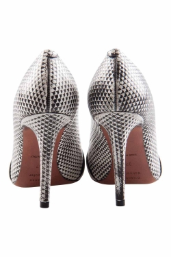 Pre Owned Proenza Schouler Monochrome Leather Pumps Size 37