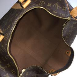 Pre Owned Louis Vuitton Monogram Canvas Keepall 45 Bag