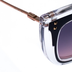 Valentino Transparent/Purple Gradient VA4031 Sunglasses