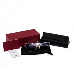 Valentino Transparent/Purple Gradient VA4031 Sunglasses