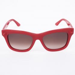 Pre Owned Valentino Red Stud 681S Womens Sunglasses