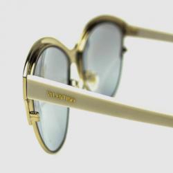 Pre Owned Valentino White V104S Womens Sunglasses