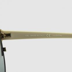 Pre Owned Valentino White V104S Womens Sunglasses