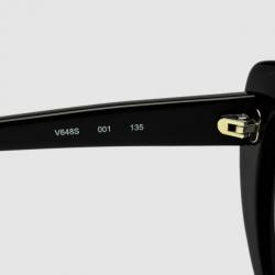 Pre Owned Valentino Black V648S Womens Sunglasses
