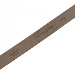 Pre Owned حزام فالنتينو إبزيم فراشة زخرفة كريستال جلد برتقالي 90 سم