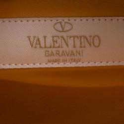 Pre Owned Valentino Multicolor Leather Small Native Couture 1975 Rockstud Tote