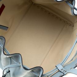 Pre Owned Valentino Nube Leather Rockstud Tote