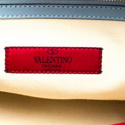 Pre Owned Valentino Nube Leather Rockstud Tote