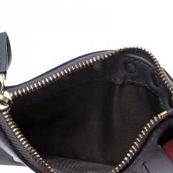 Pre Owned Valentino Dark Grey Leather Rockstud Coin Purse