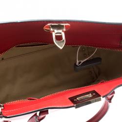 Pre Owned Valentino Rosso V. Leather Rockstud Tote